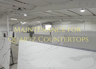 Treoirlínte Chun Do Countertops Grianchloch a Chothabháil Agus a Ghlanadh